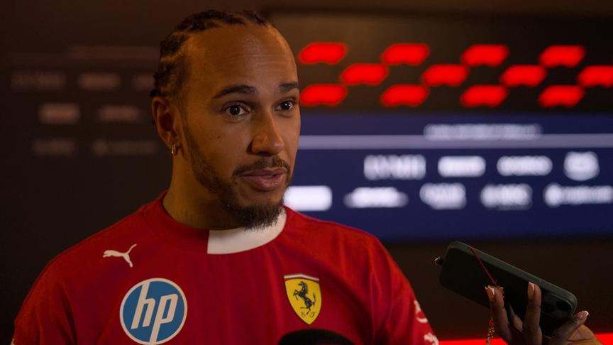 P14 Hamilton: ‘I still have hope that there’s potential in this car’