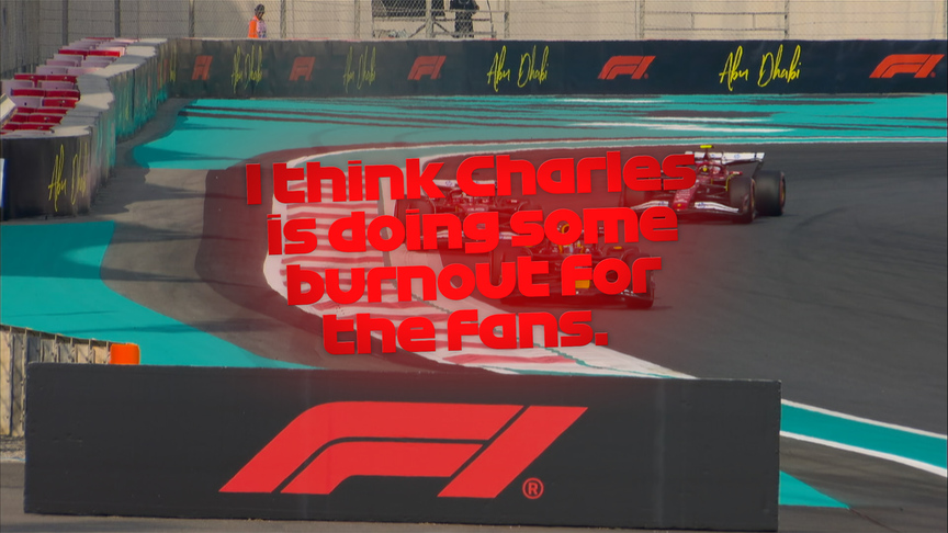 2025 Abu Dhabi GP FP1: Arthur Leclerc jokes about his brother’s spin in first practice