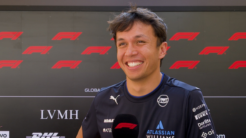 Williams P5 'four years in the making' - Albon 'very proud of the team'