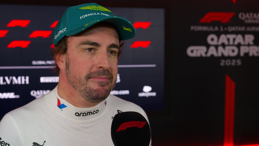 Alonso happy with ‘unexpected’ P8 result in Qatar Qualifying