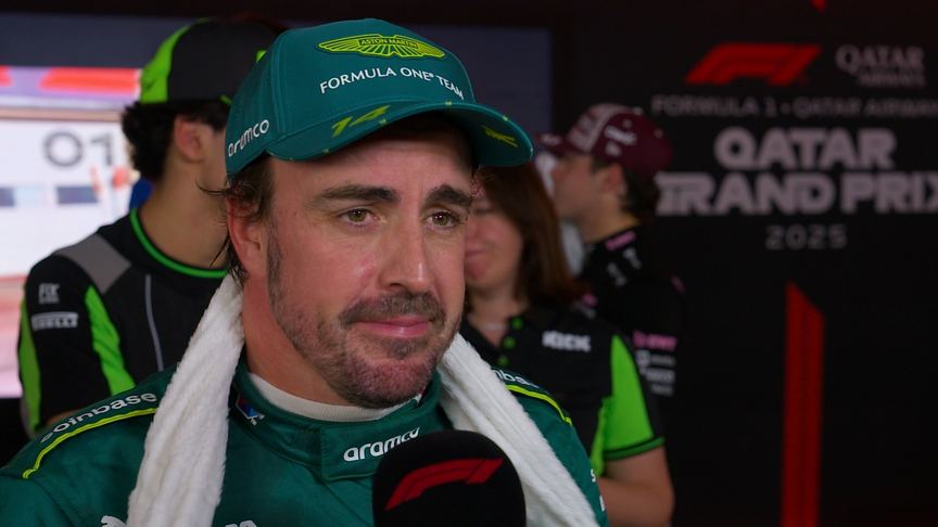 Alonso's P7 finish 'deserved' after a difficult Sprint start in Qatar