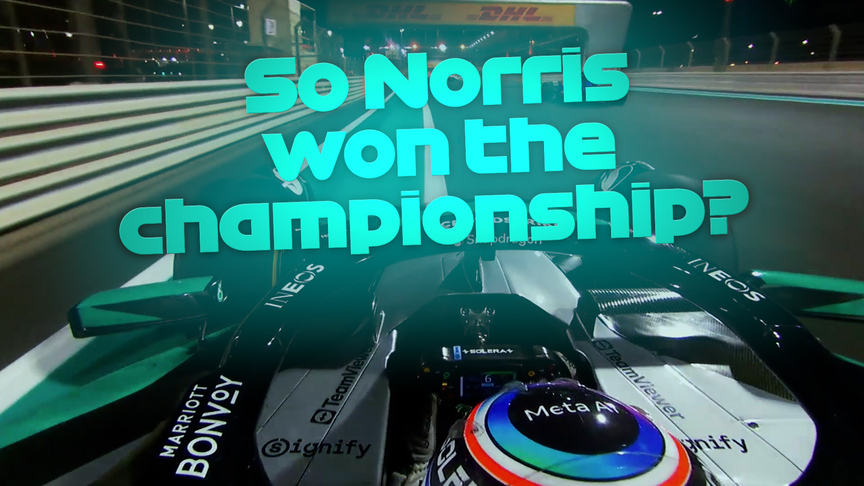 2025 Abu Dhabi Grand Prix: The drivers congratulate new World Champion Lando Norris