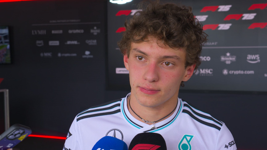 P10 Antonelli happy to score 'first point from the European season'